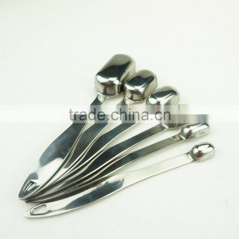 42140 6pcs Stainless Steel Nesting Measuring Cups and Spoons Set