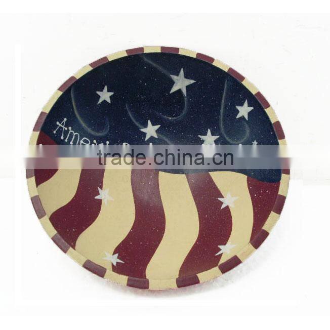 Hot sale boutique antique USA decorative wood bowl