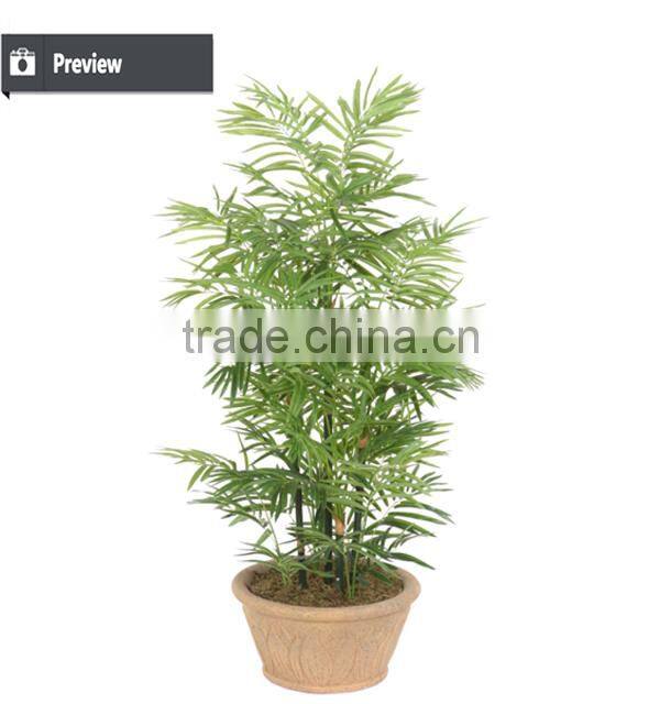 Cheap artificial large potted plants for living room setting