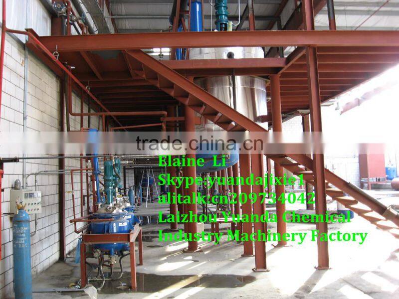 small scale pilot resin production line machine