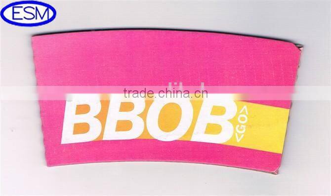 High quality greeting card paper card sleeve / paper custom trading card sleeves