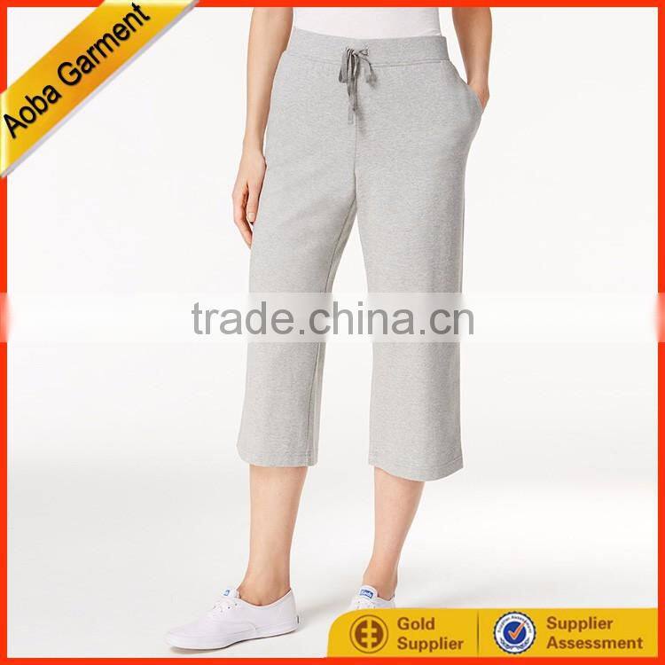 2017 New Arrival Long Grils Capri Pants for Woman