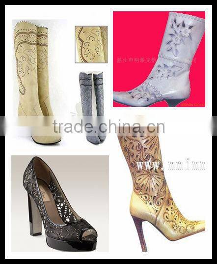Leather Shoes Laser Cutter,Synthetic PVC PU Cutting Machine JQ1610