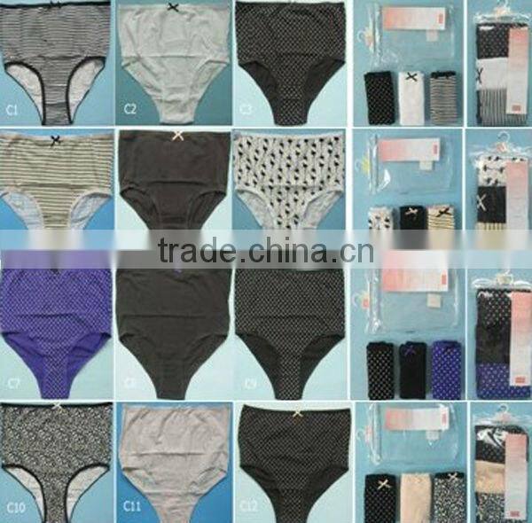 Big size cotton Women briefs Overstock 130803-3