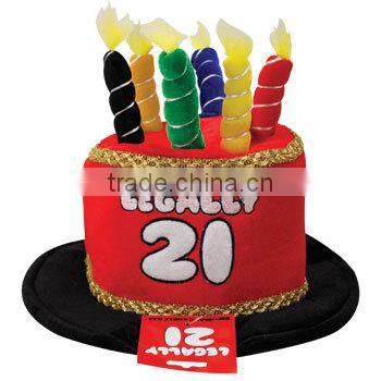2014 year birthday candle hat adult carnival hat,halloween hat