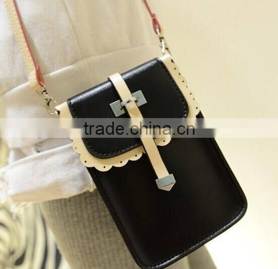 Hot Popular PU phone case for mobile money credit card