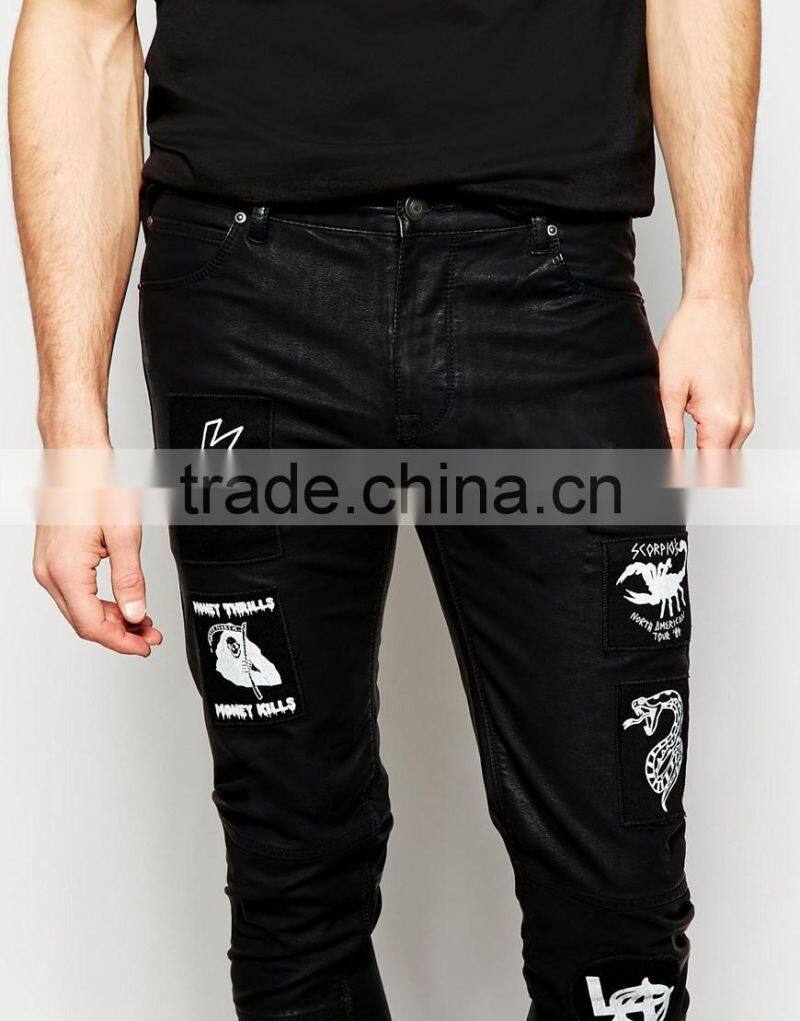 OEM factory wholesale men latest design jeans pants