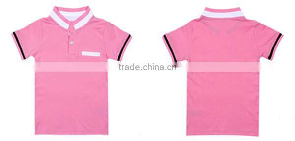 2015 Chinese clothing manufacturers cheap custom kids polo shirt