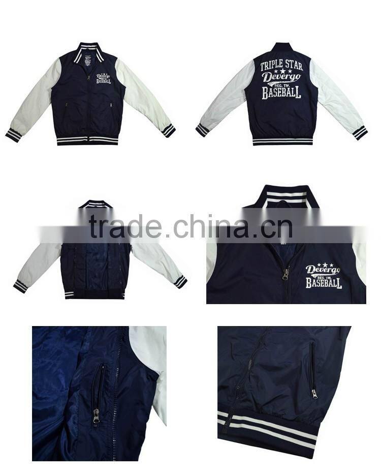 High Quality Spring Men's Nylon Jacket With Printing