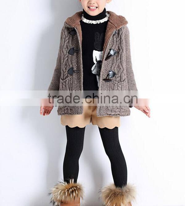 2015 New Fashion Models For Kids Hooded Cardigan Sweaters