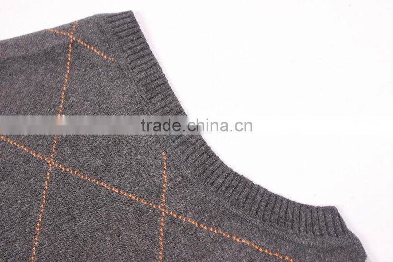 Loose Plain Pullover All Over Print Sweater