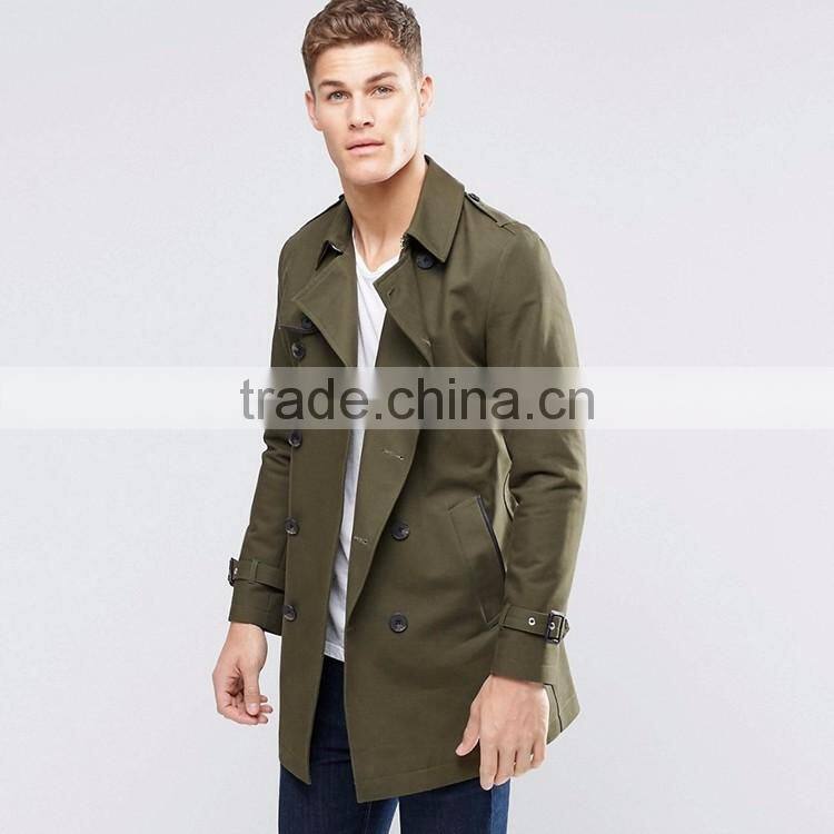 Fine Workmanship Double-breasted fashion winter coat factory