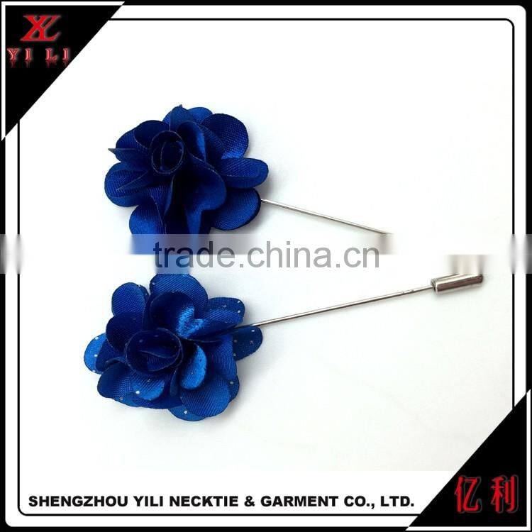 High quality flower lapel pin, cheap price and fashion lapel pin