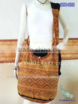 Thai Large Cotton Shoulder Hippie Boho Hobo Sling Crossbody Yaam