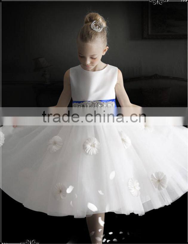 Best Sellers Girl Princess White Dress Top Grade Tutu Girl Formal Dress Children Summer Clothing GD90427-10