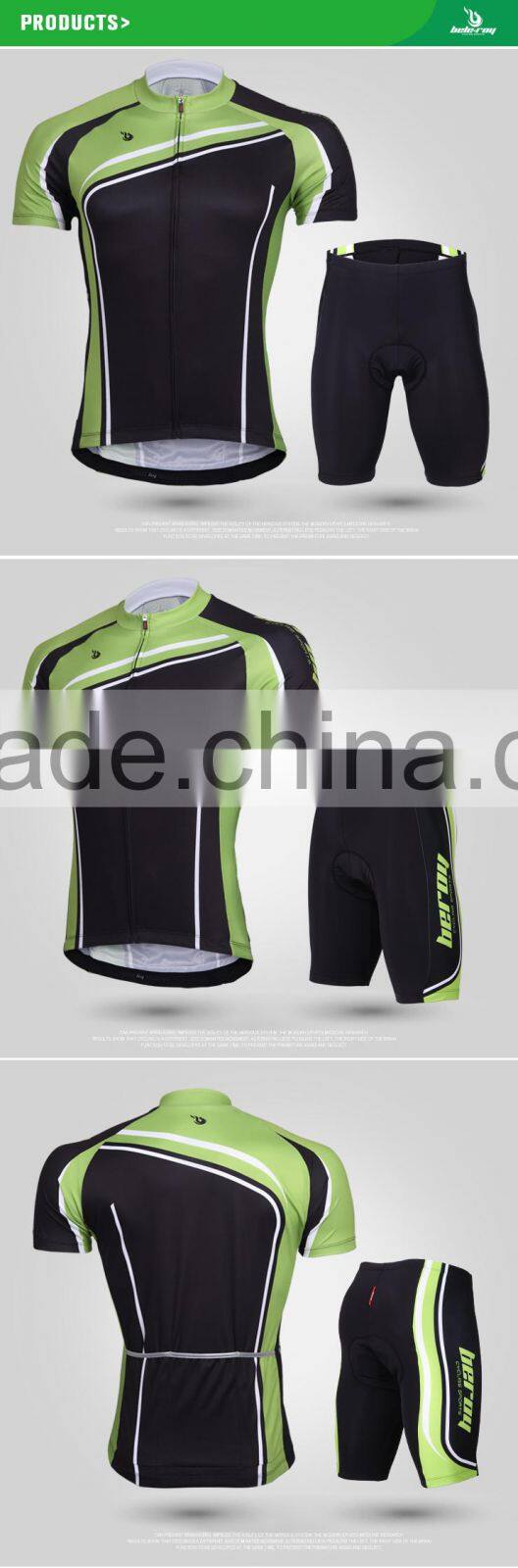 custom fine workmanship short sleeve cycling apparel suits for man,BEROY brand mountain bike jerseys with low MOQ