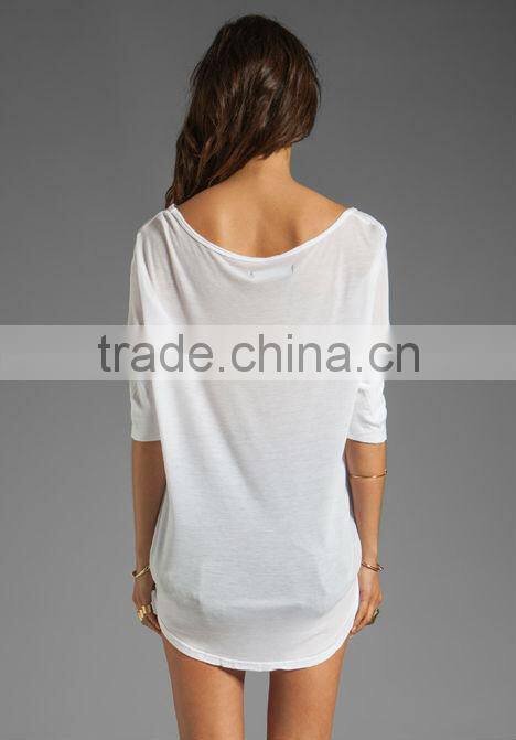 Uneven Hem Top