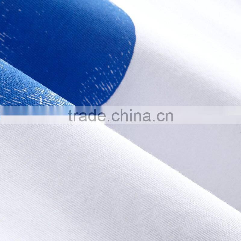 100% cotton custom print t-shirt with logo