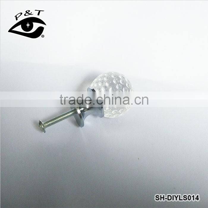 30MM Crystal Ball Door Handle Wardrobe Handle Decorations