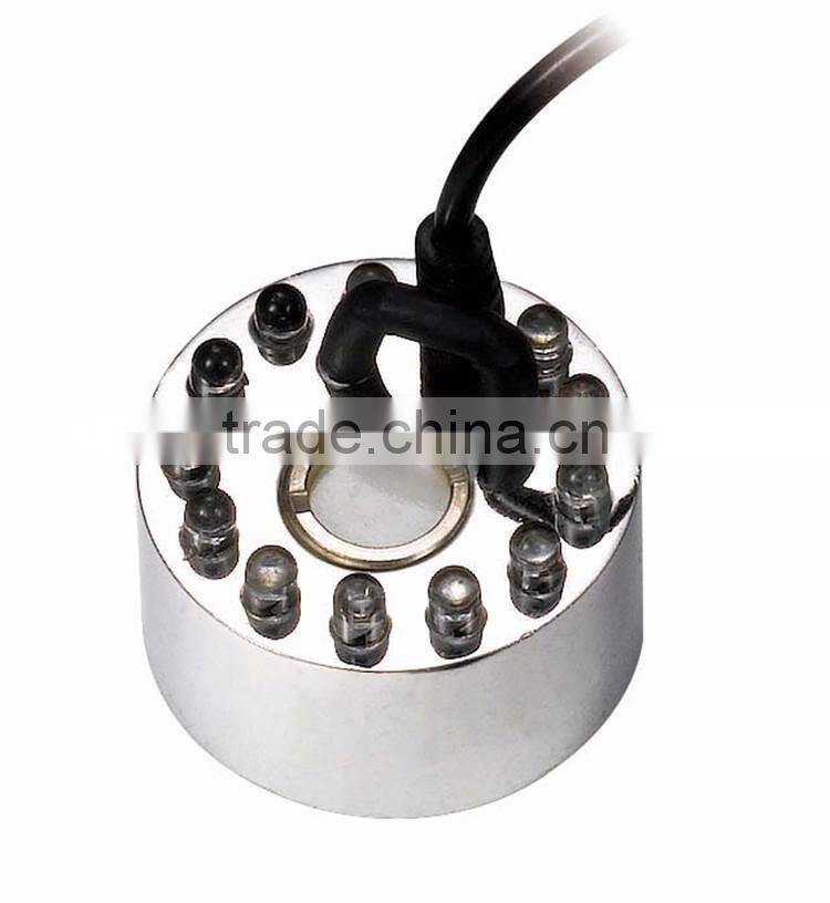 12 LED colorful light Ultrasonic Mist Maker Fogger Purify Water Fountain Mist Maker