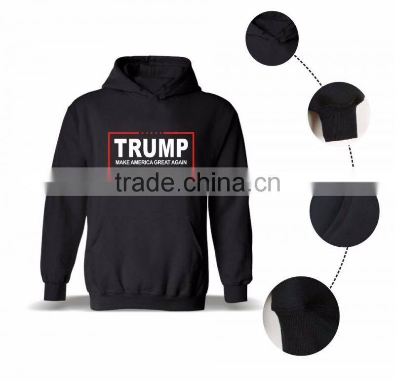 Long Sleeve Hoodies Donald Trump Hoodie Make America Great Again 2017 President