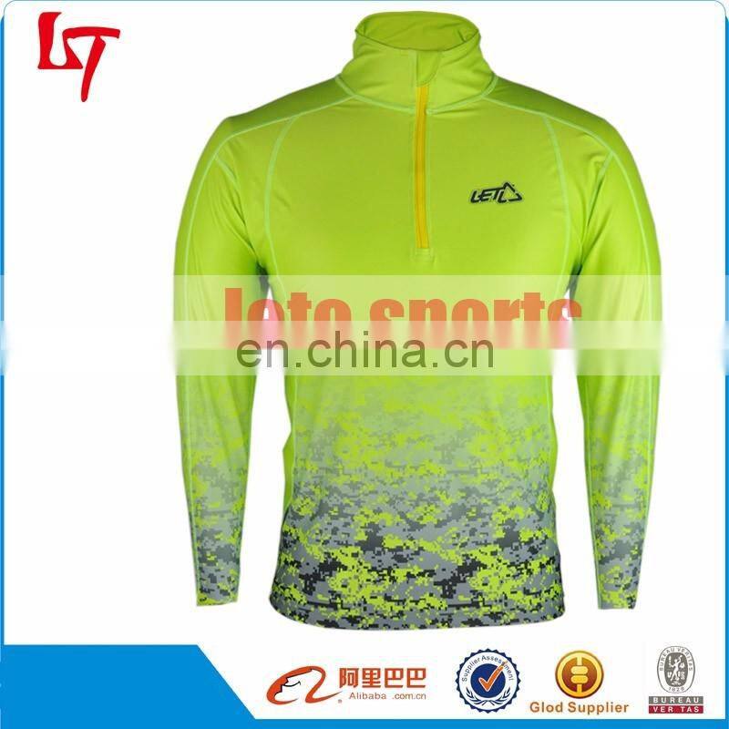 Compression Long Sleeve Men Tops long sleeve custom printed rash guard Custom sublimation long sleeve rash guard