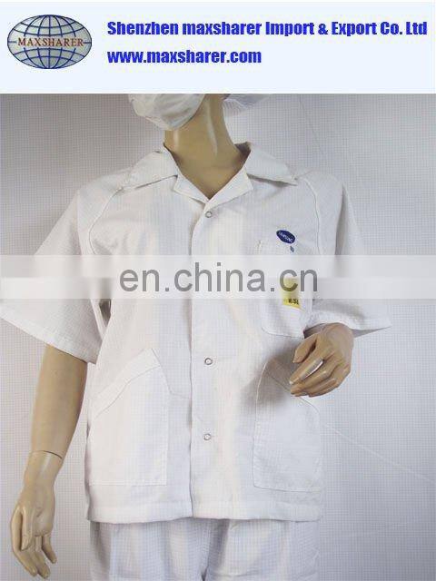 Best selling OEM Design esd work wear Antistatic Polo T-shirt Made in china