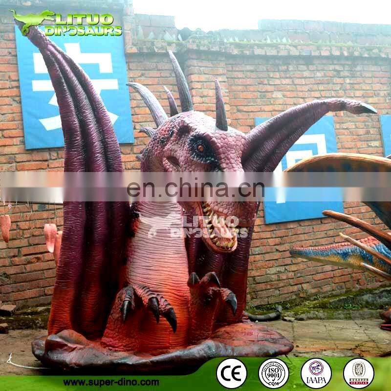 Imaginative Animatronic Dragon Model