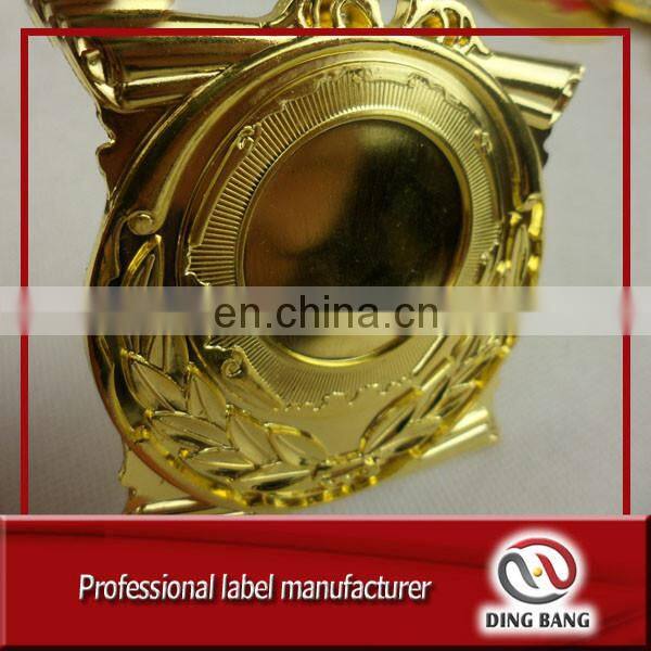 High quality Hot Sale 3D Metal School Sports Meeting Use Zinc Alloy Award Promotion Gold Medal