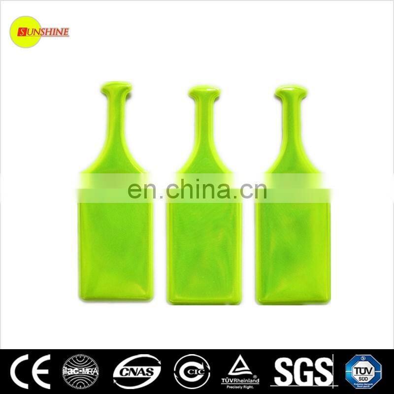 High visibility Promotion gifts reflective metal keychain