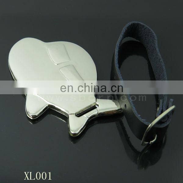 metal air plane shape travel card/ metal luggage accessory tag card