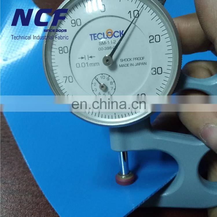 1000D*1000D 0.55mm PVC Vinyl Flat Tarpaulin