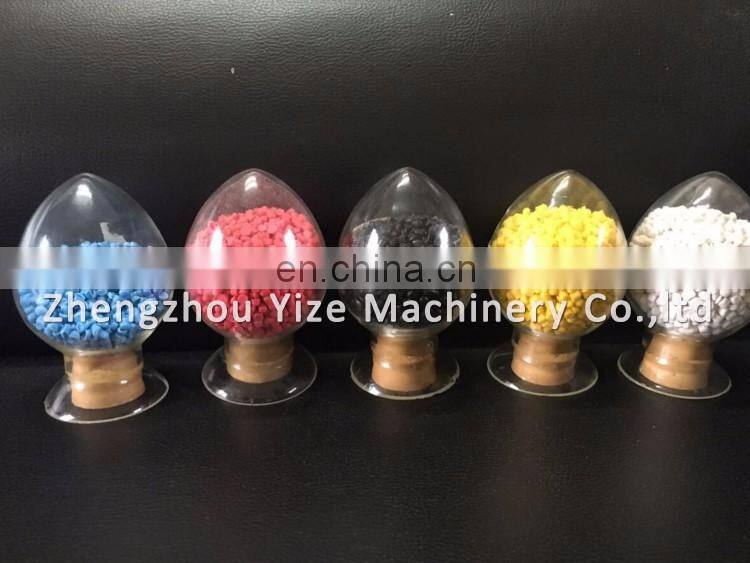 Plastic pellet making machine extruder plastic recycling granulator price