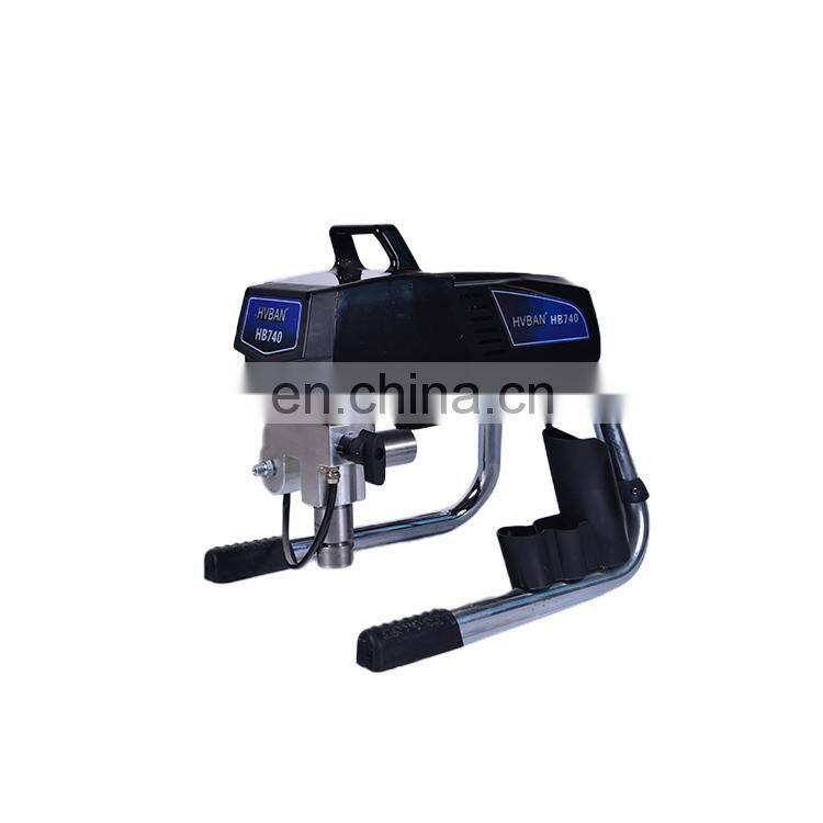 HB740 Electric HIGH PRESSURE Airless Sprayer with piston pump FOR AIRLESS GUN AND TIP