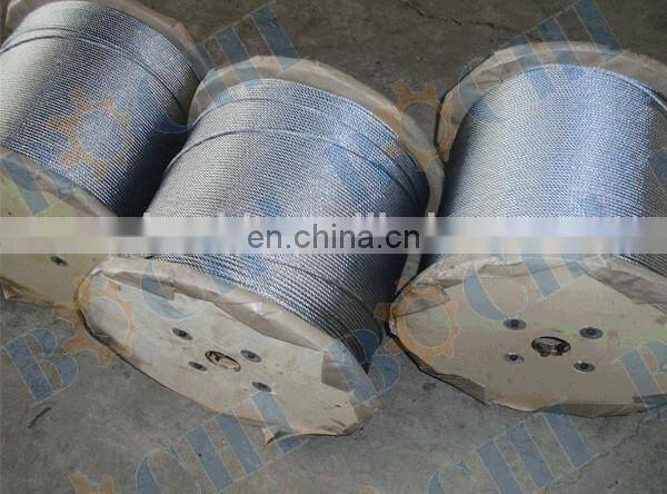 Standard GB8903-2005 6mm-38mm Steel Wire Rope
