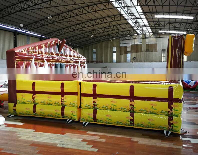Original Factory Supply CE Certified Kids Inflatable Mechanical Bull Ride Game