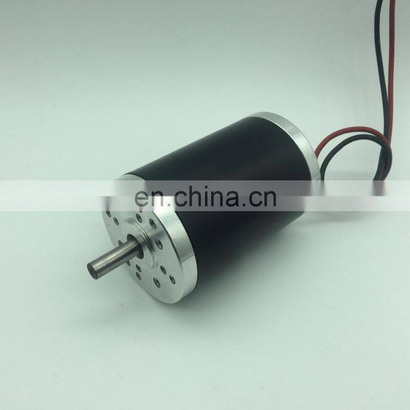 Permanent Magnet Construction and Brush Commutation dc motor