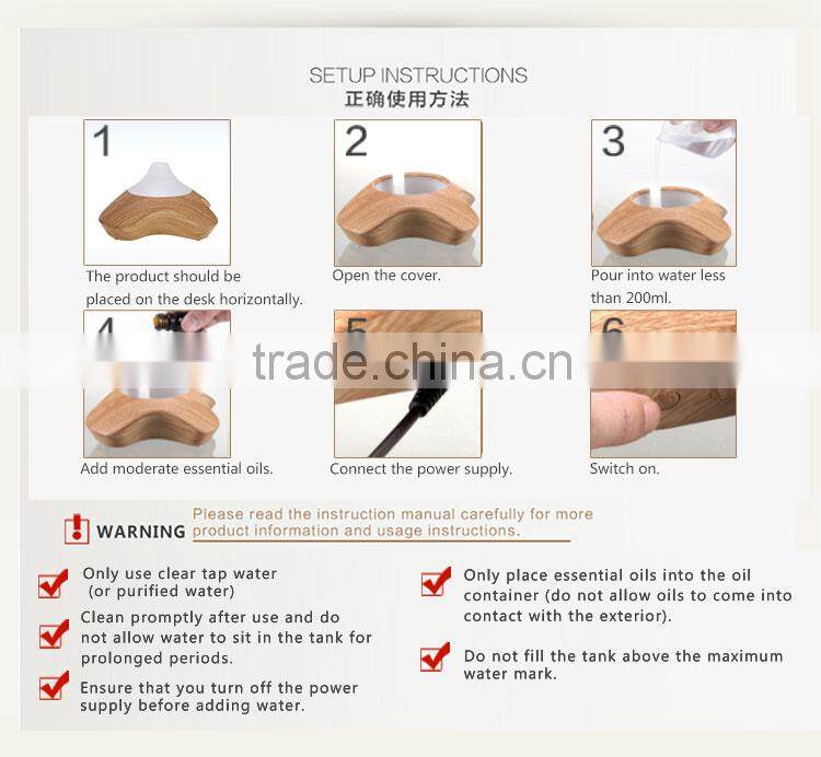 GX Diffuser GX-08K ionizer air purifier electric incense burner ultrasonic aroma diffuser