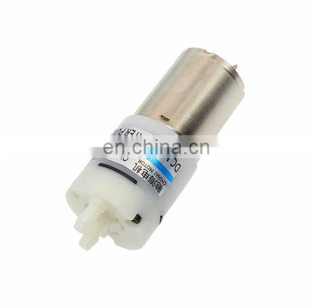 Chihai Motor High quality Carbon brush gas and liquid 370 Motor Mini water pump Tea set diaphragm self-priming pump pumper 12v6V