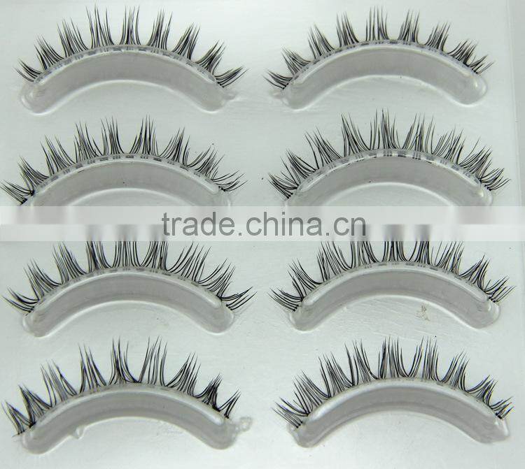 2015 Hot sale!!! Pretty package false eyelashes wholesale false eyelashes crazy false eyelash