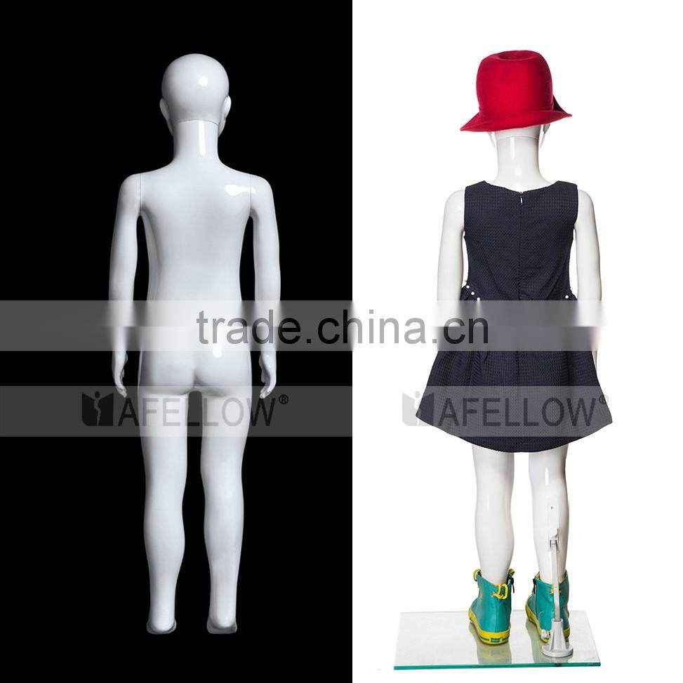 YKK01 kids walking plastic mannequin