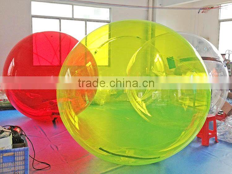 PVC and TPU water balls/Colourful Water Walking Ball/Human Bowling Ball for sale