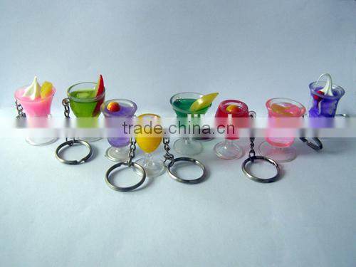 2015 Popular High Quality Keychain, Manufactory Custom Ice Cream Metal Keychain