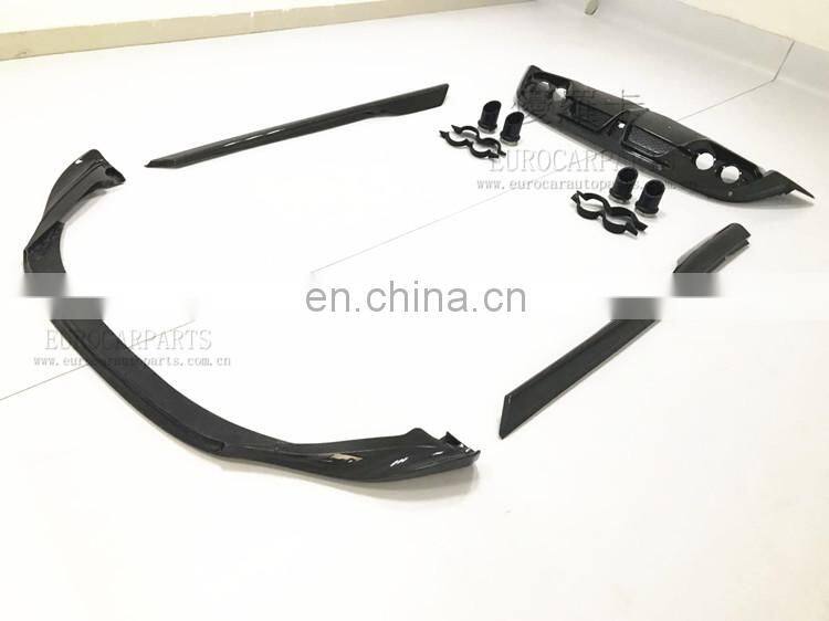 F TYPE carbon finber front lip diffuser side skirts fit for f type ST style carbon finber parts