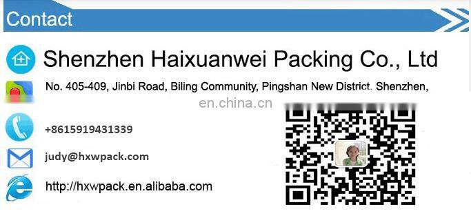 Small Bag With Hang Hole Zipper Poly Bag Resealable Plastic Bulk Bags Electronic Product three side seal Pouch