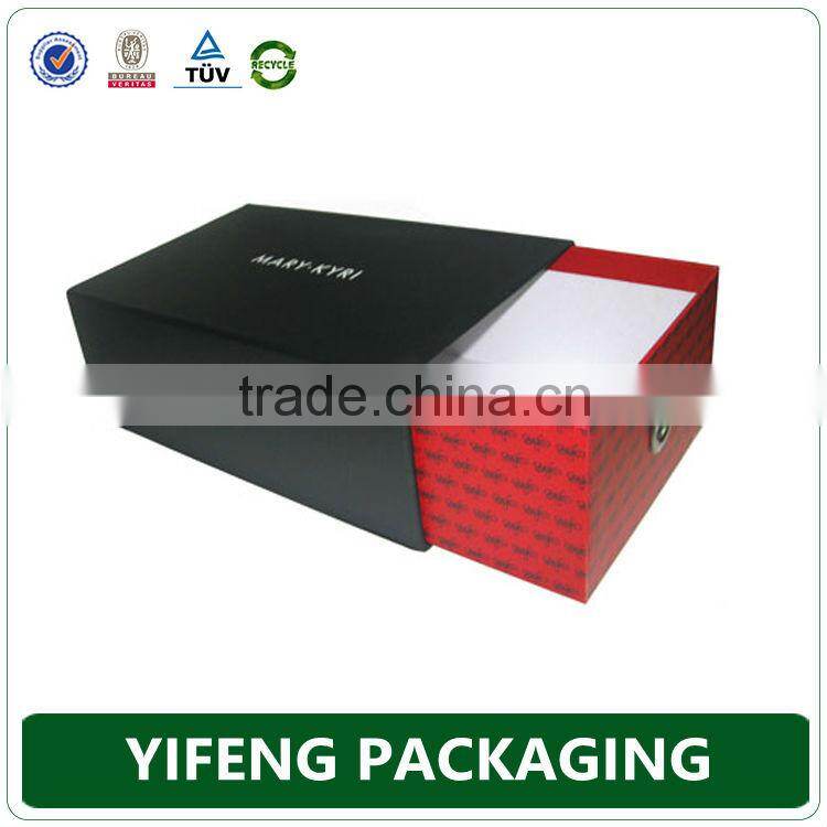 cheap plain cardboard shoe box wholesale