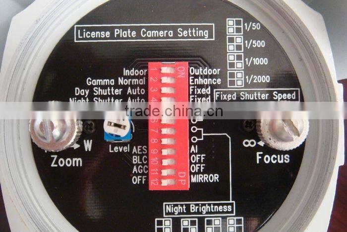 Traffic Monitor Camera( Special Design for Car License Plate Capture)