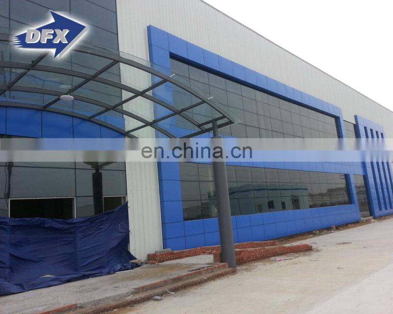 High Rise Structural Steel Section Prefabricated Steel Building for Supermarket Shopping Mall