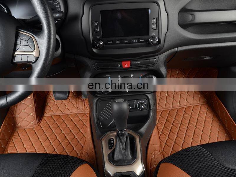 OEM full set Car mats for Jeep Renegade auto parts manufacturer