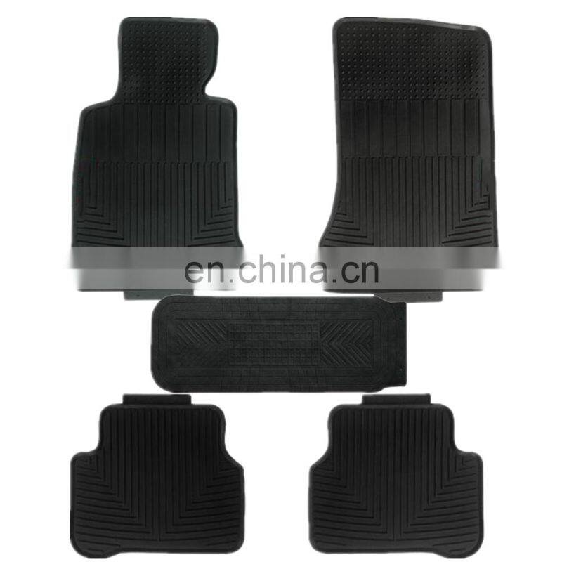 Anti Slip Car Custom PVC Floor Mats Carpet Front & Rear Car Mats For Mercedes C-Class 2015